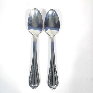 Oneida Southwyck Tea Spoons Lot of 2 Silverplate